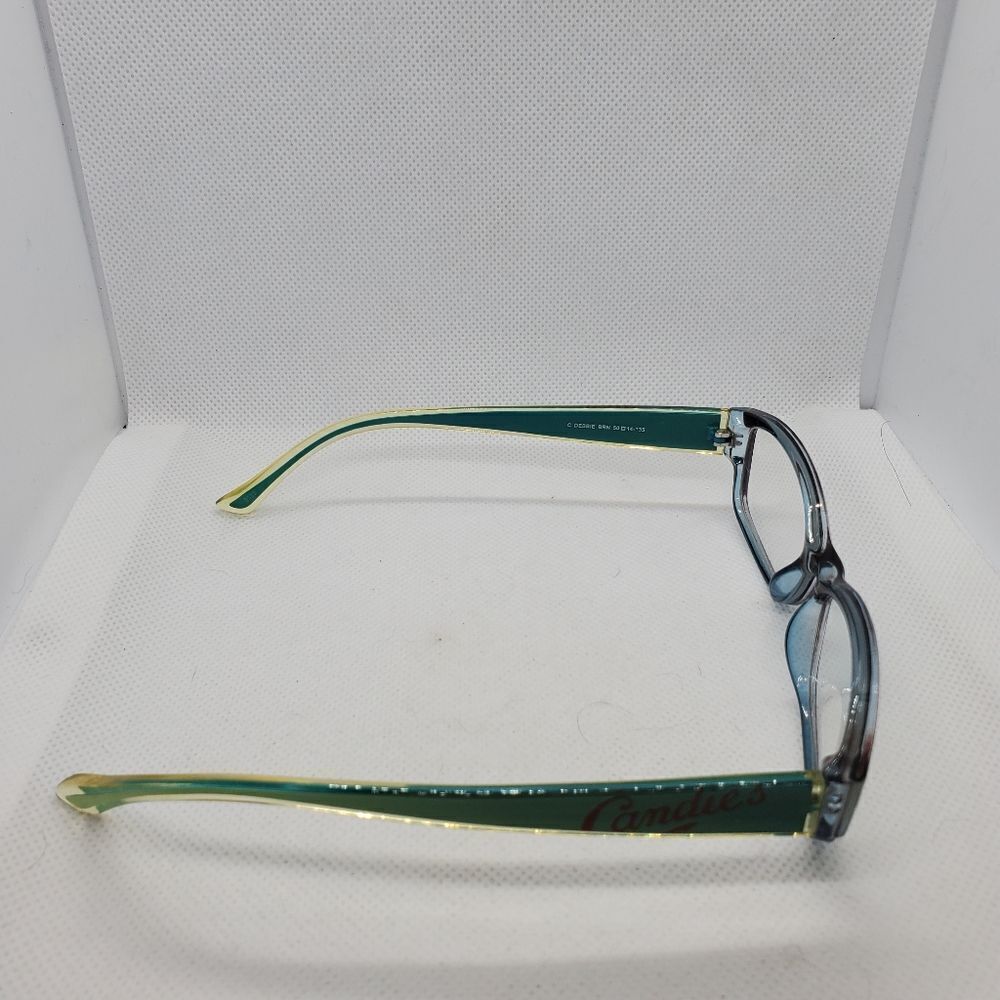 Candie's Debbie Brown & Blue Prescription Glasses Frames & Case - Picture 4 of 8